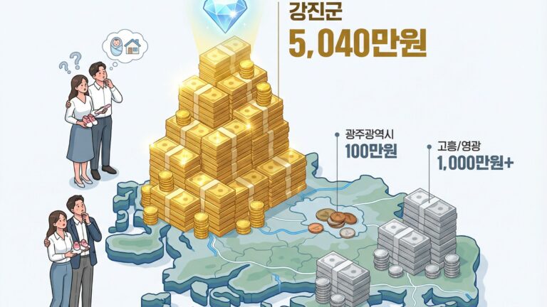 광주전남출산지원금 랭킹 이미지