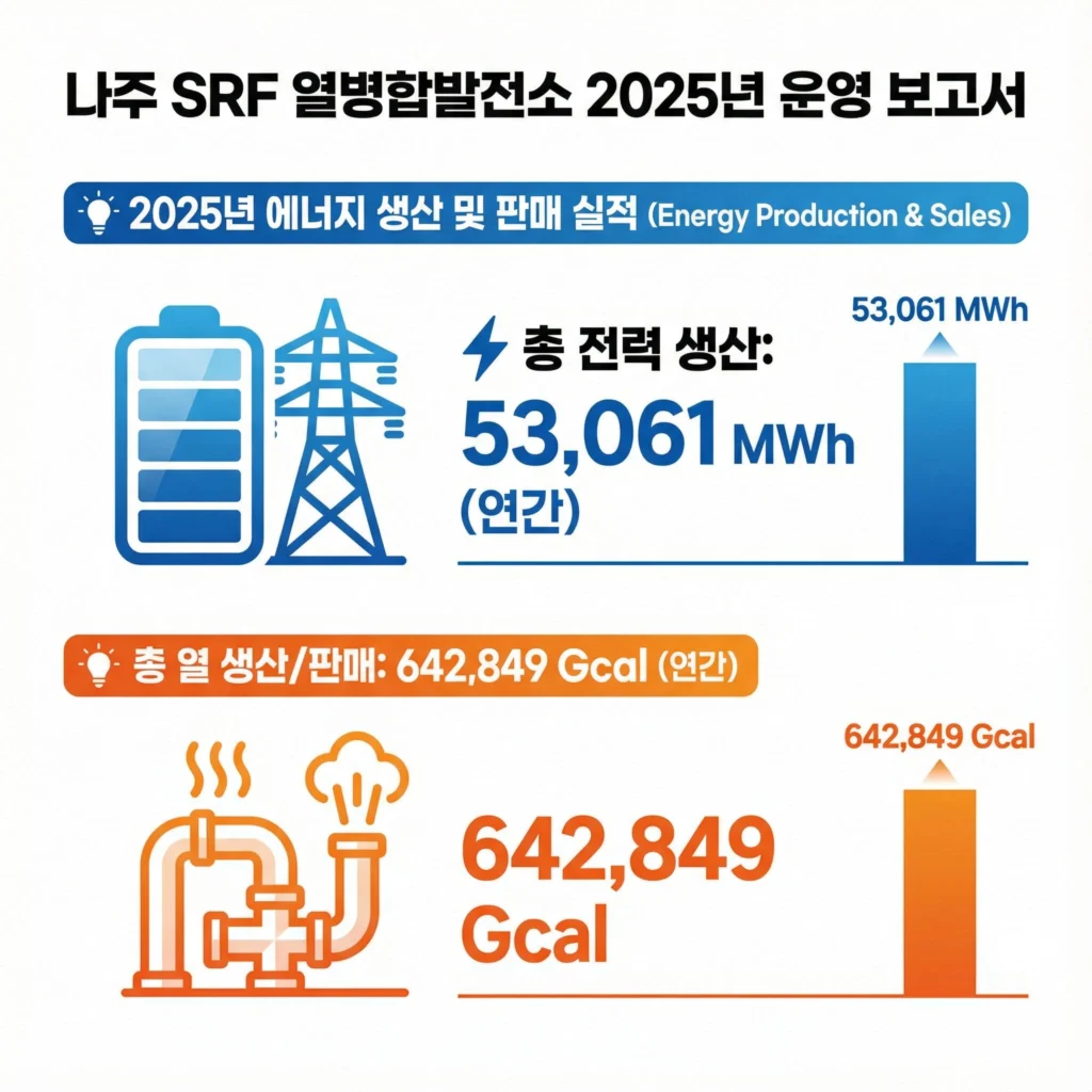 나주 SRF 열병합발전소 2025년 운영 보고서