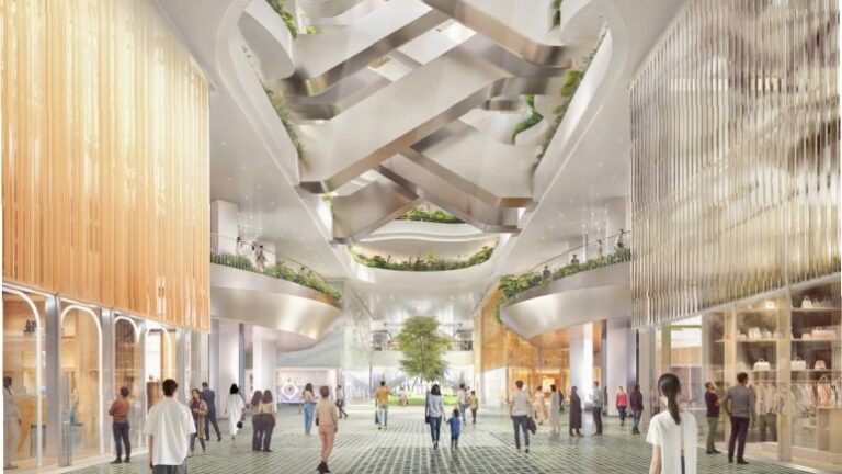 더현대광주 조감도 실내