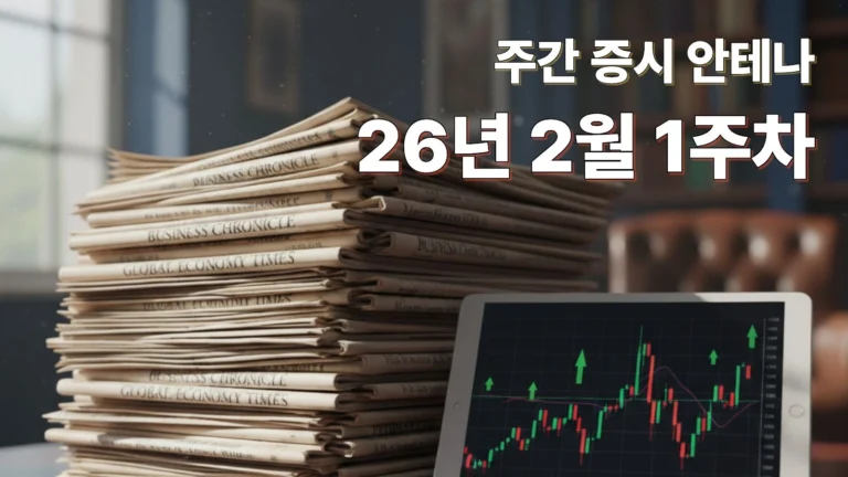 주간 증시 안테나