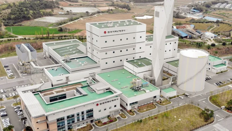 광주전남 SRF 열병합발전소 전경