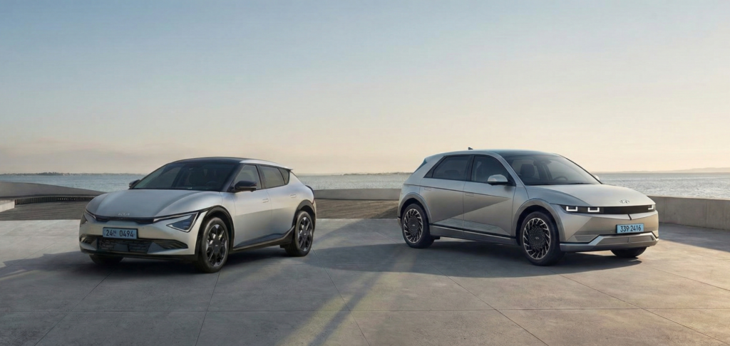 ev6-아이오닉5-비교사진