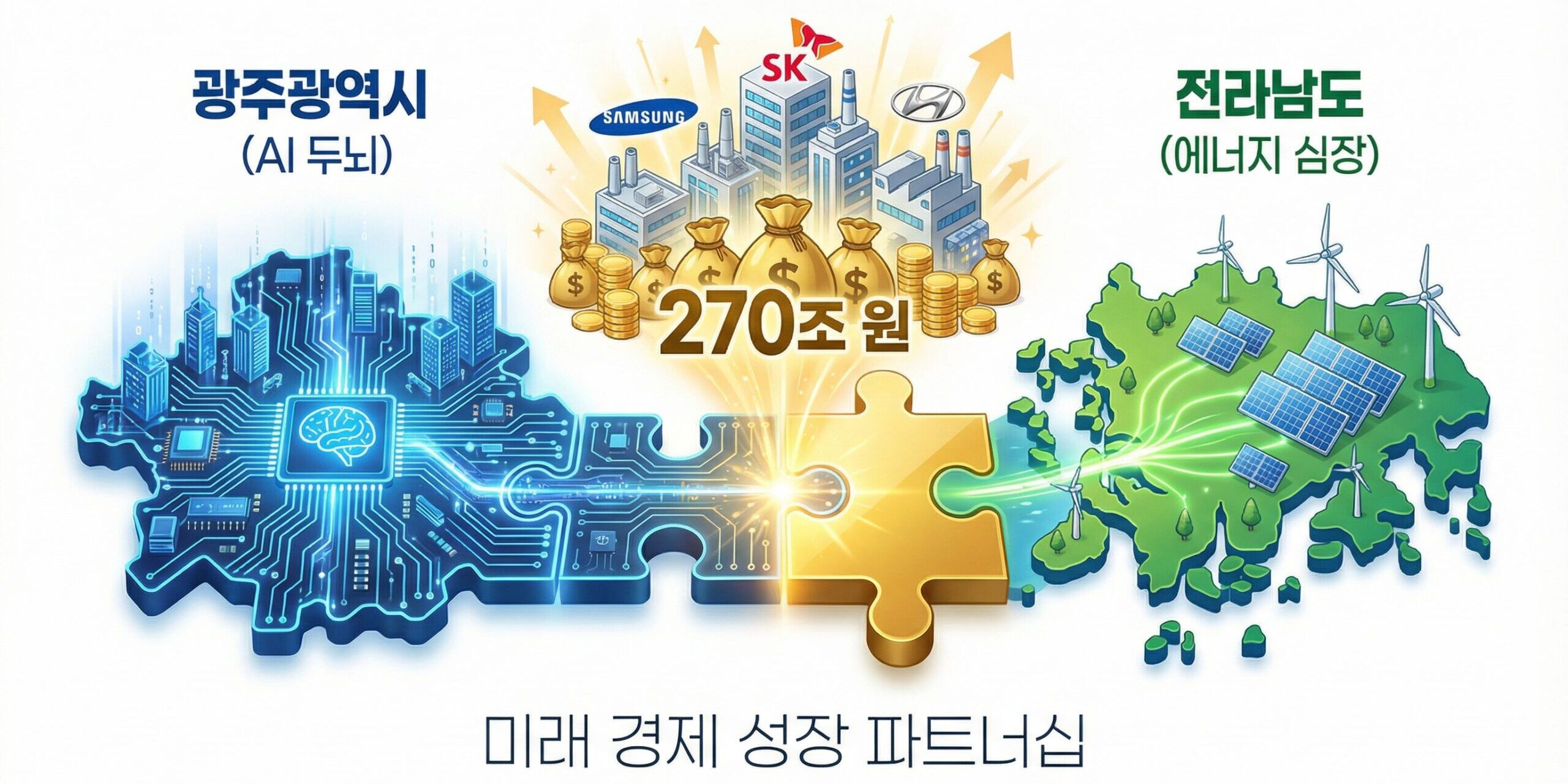 광주전남 통합, ‘빨대 효과’ 우려에도 270조 잭팟 노리는 진짜 이유 (광주전남특별시)