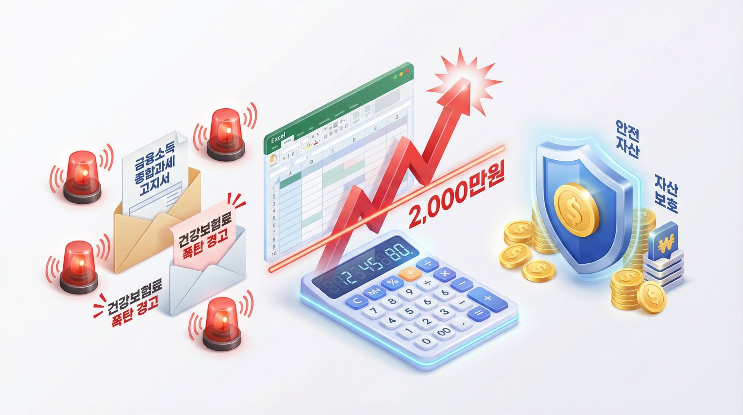 금융소득 종합과세 계산기 엑셀 배포… 배당금 10원 차이로 건보료 폭탄?