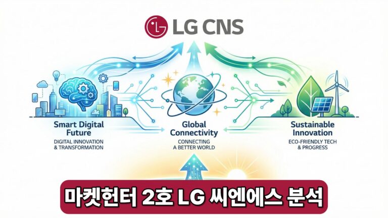 마켓헌터 2호 LG CNS 분석 대표이미지