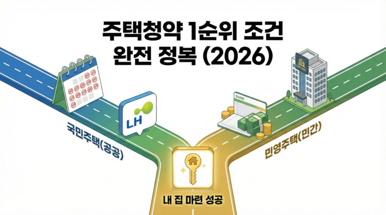 주택청약 1순위 조건 대표이미지