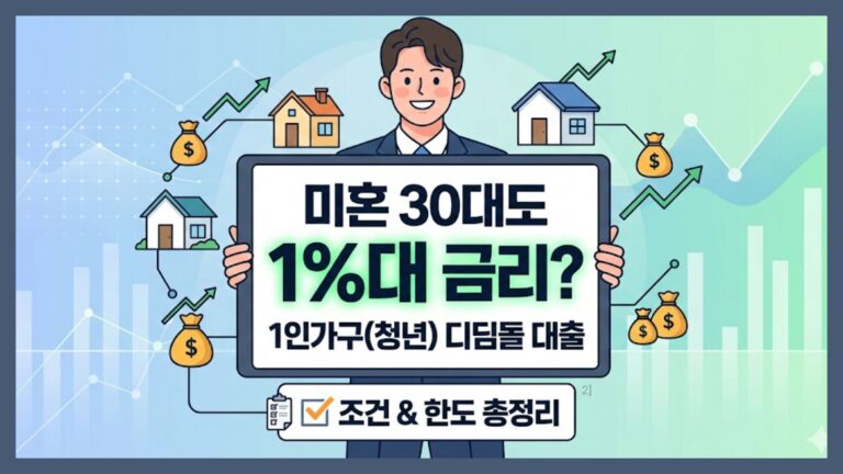 1인가구 디딤돌 대출 대표이미지