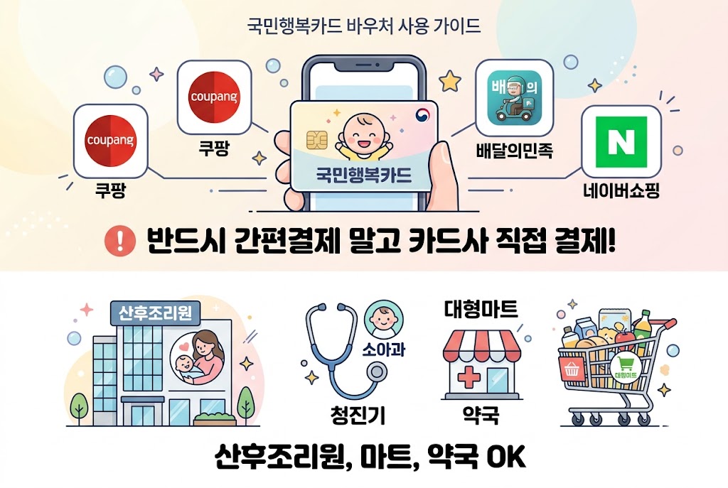 2026 첫만남이용권 사용처 요약