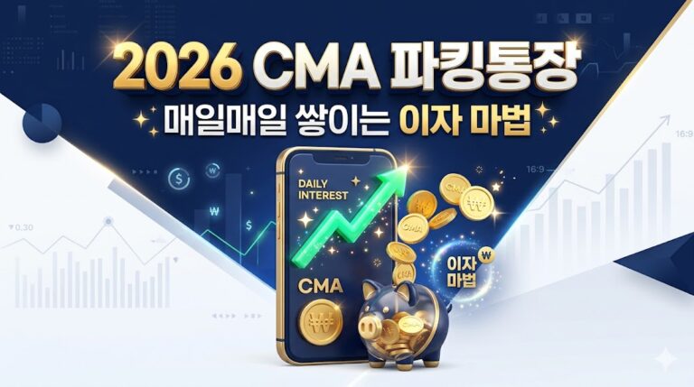 CMA 통장 미래에셋 네이버 대표이미지