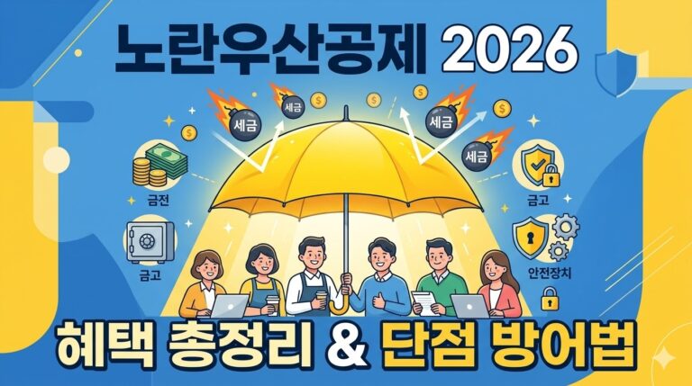 노란우산공제 소득공제 혜택 대표이미지