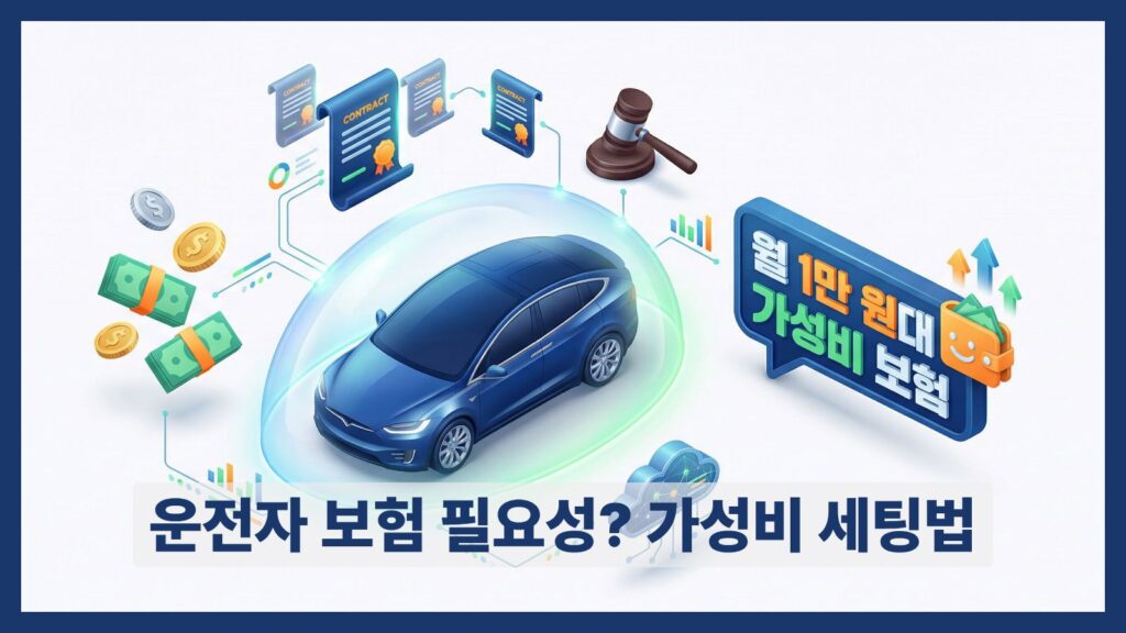 운전자 보험 필요성 대표이미지