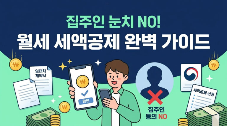 월세액 세액공제 대표이미지