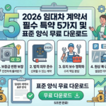 임대차 계약 필수 특약 5가지 대표이미지