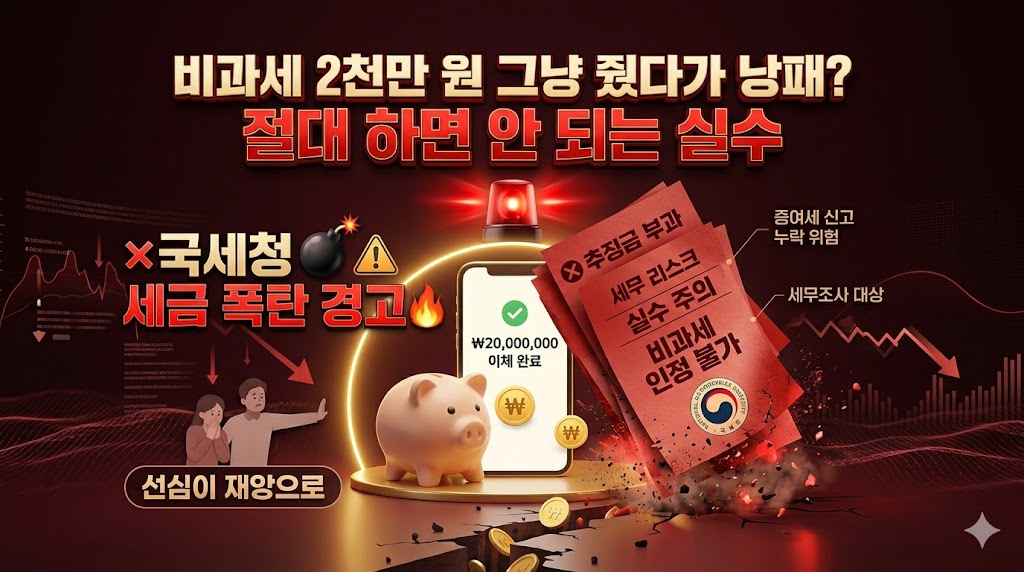 [2026] “2천만 원 그냥 이체했다가 세금 폭탄?” 자녀 주식 증여 후 치명적 실수 3가지