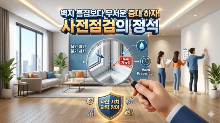 신축 아파트 사전점검 대표이미지