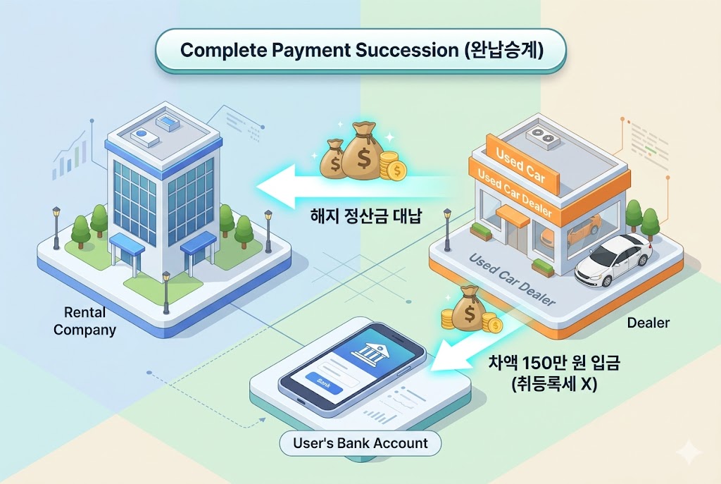 장기렌트 만기 완납승계의 비밀
