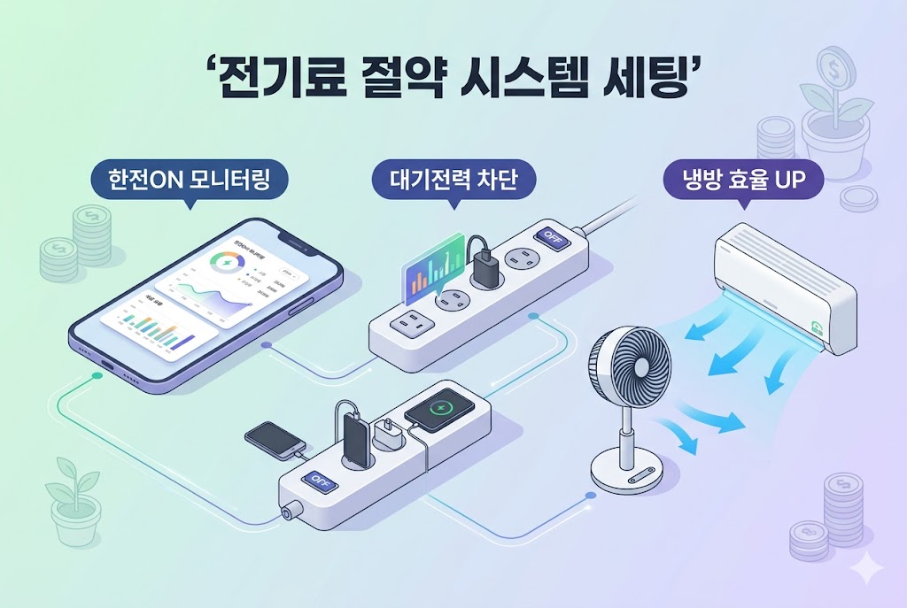 전기요금 폭탄 피하기 절약 시스템