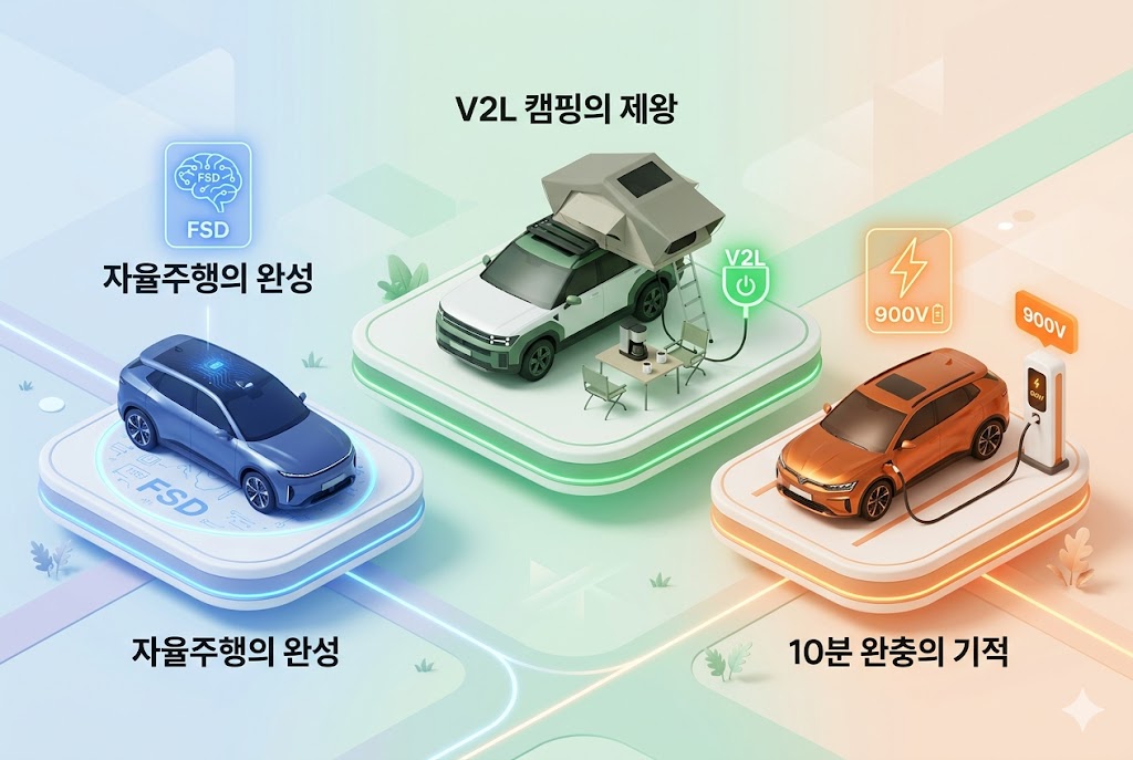 전기차 SUV 비교 3대장