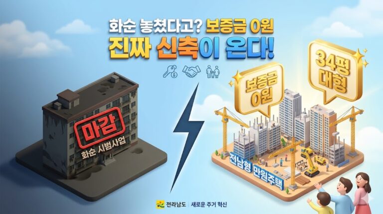 전남형 만원주택 입주조건 대표이미지
