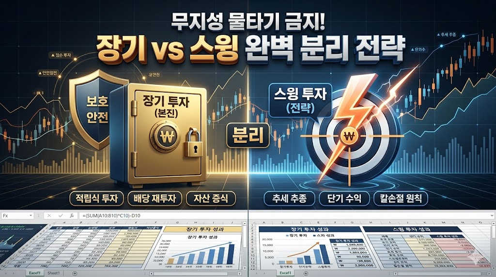 [2026] “물타다 대주주 됍니다” 주식 매매일지로 스윙/장기 계좌 분리하는 법