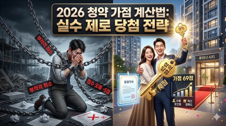 청약 가점 계산법 대표이미지