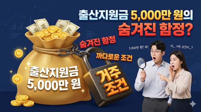 출산지원금 조건 대표이미지