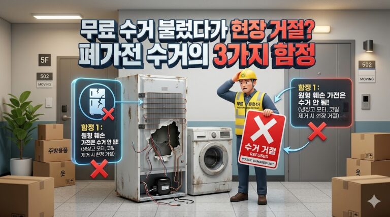 폐가전 무상수거 거부