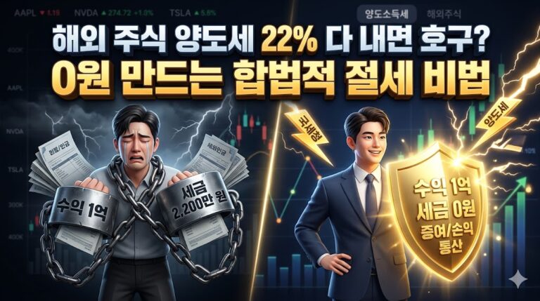 해외 주식 양도세 절세 대표이미지
