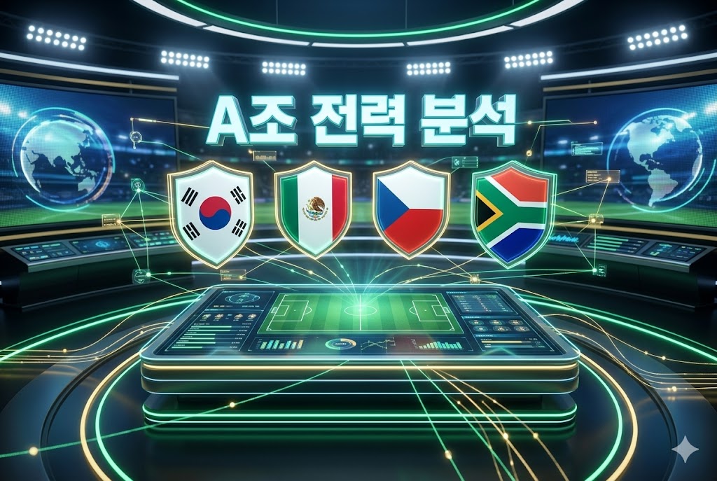 2026 월드컵 한국 일정 A조 전력분석