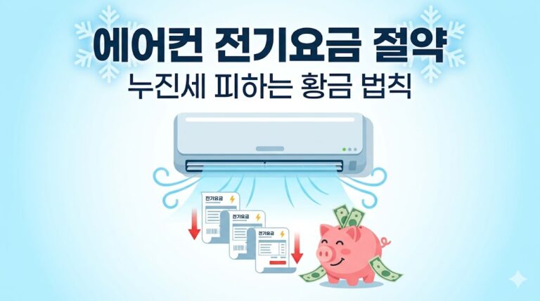에어컨 전기요금 절약 대표이미지