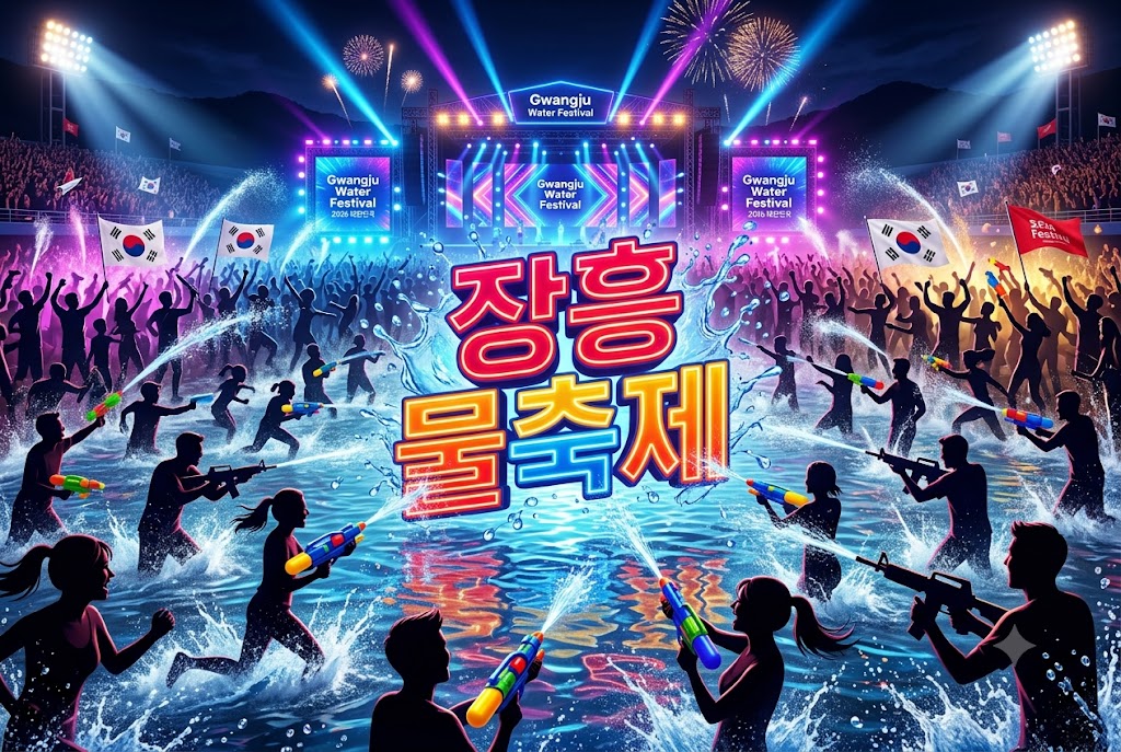 장흥 정남진 물축제